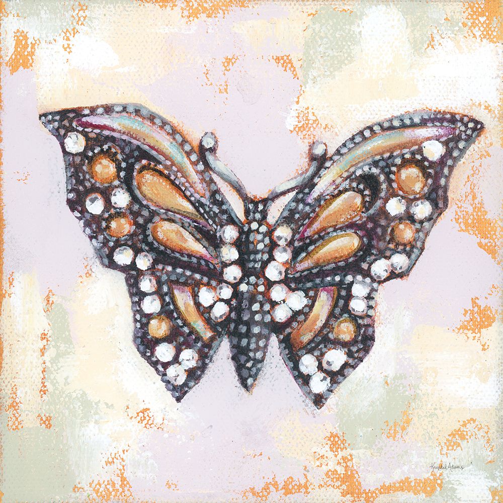 Gilded Wings III art print by Krystal Adams for $57.95 CAD