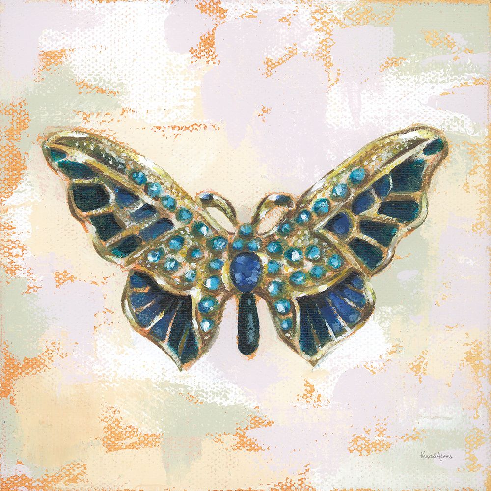 Gilded Wings IV art print by Krystal Adams for $57.95 CAD