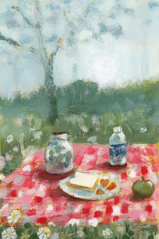 Picnic Lunch I art print by Krystal Adams for $57.95 CAD