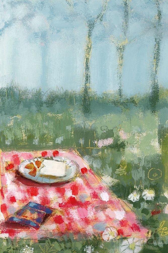 Picnic Lunch II art print by Krystal Adams for $57.95 CAD