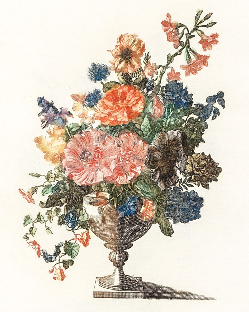 A Vase with Flowers II art print by Wild Apple Portfolio for $57.95 CAD