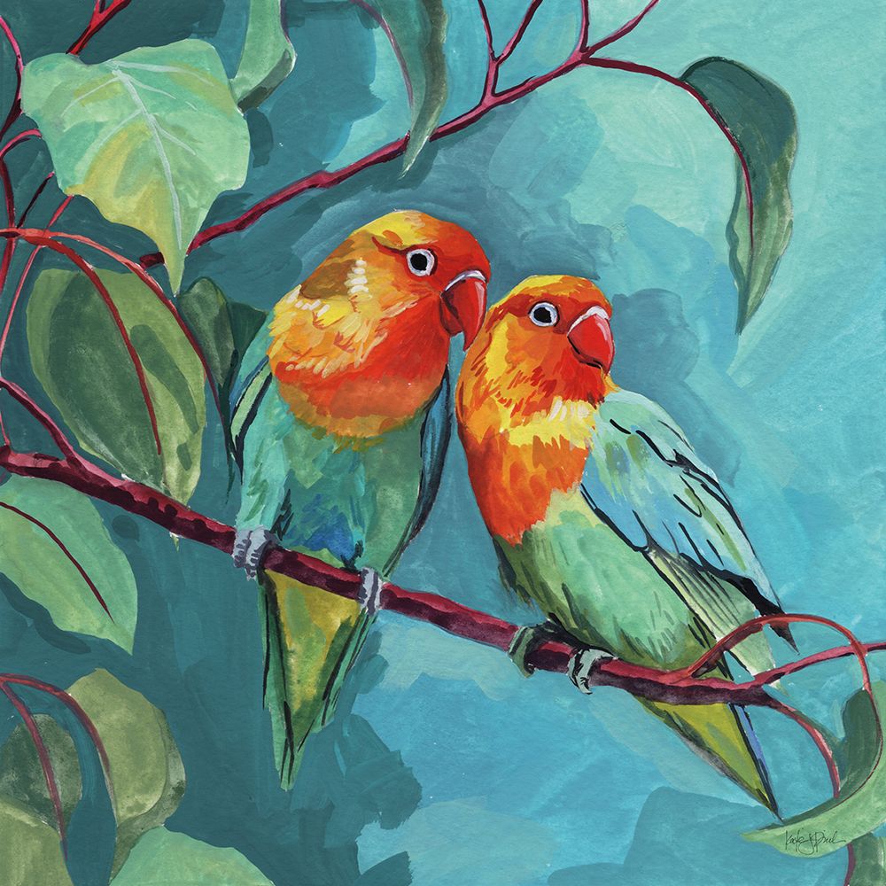 Feathered Friends art print by Kate Jarvik Birch for $57.95 CAD
