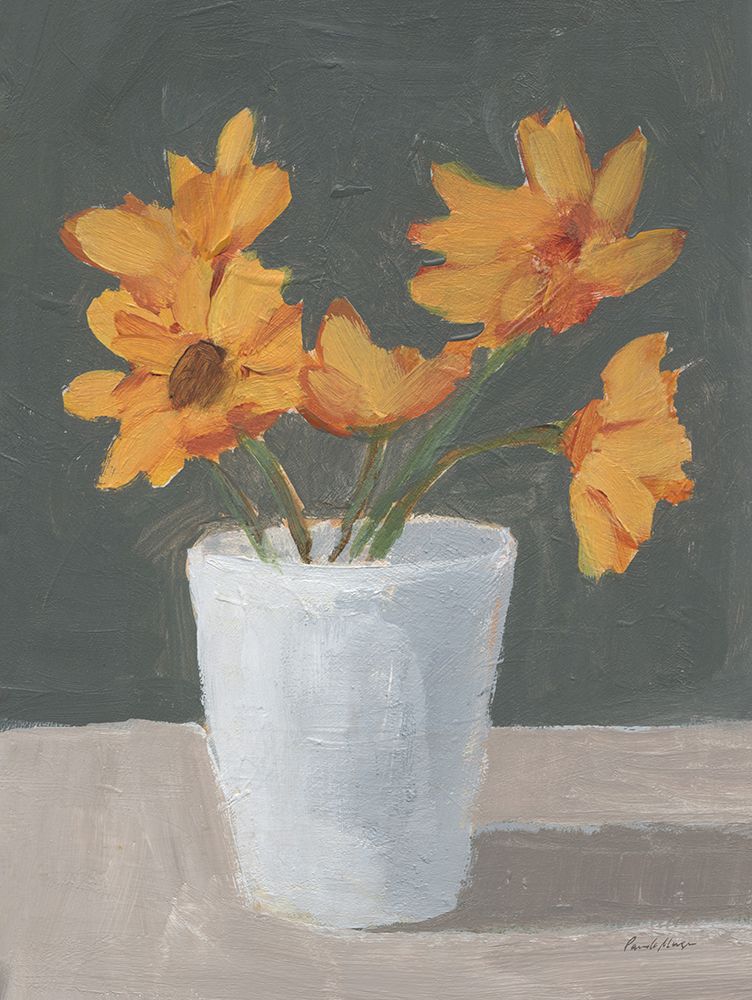 Yellow Floral Still Life art print by Pamela Munger for $57.95 CAD