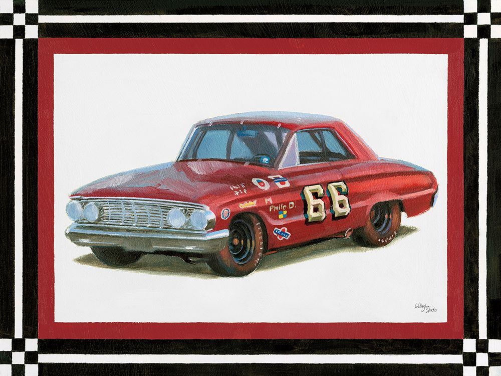 Racing Car Philo art print by Wellington Studio for $57.95 CAD