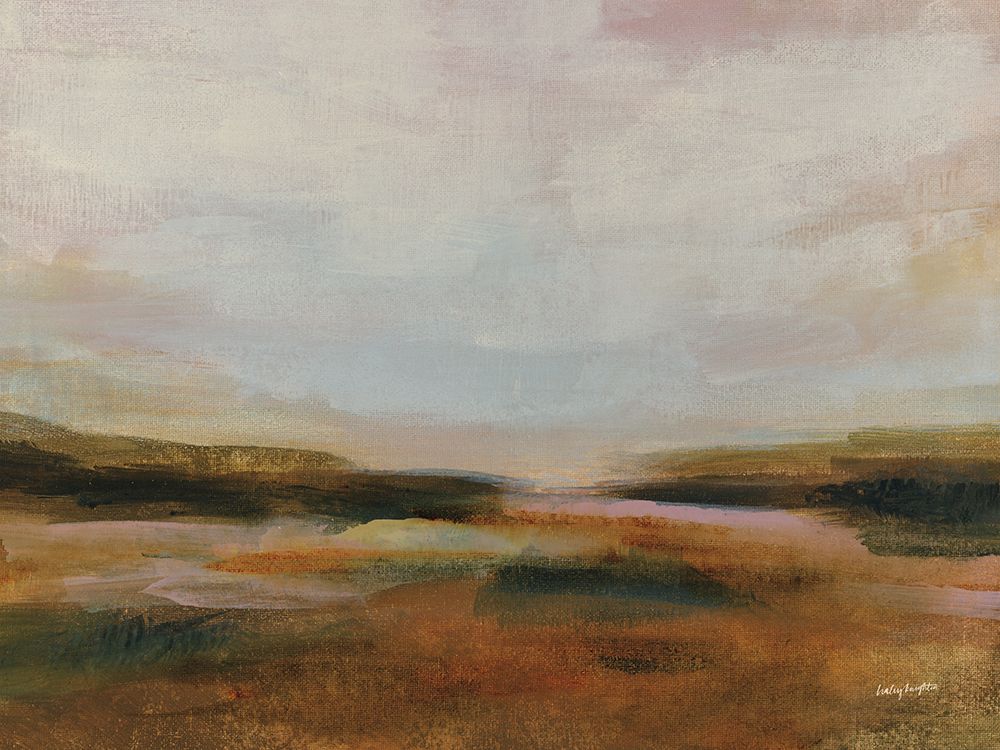 Sun Warmed Horizon I art print by Haley Knighten for $57.95 CAD