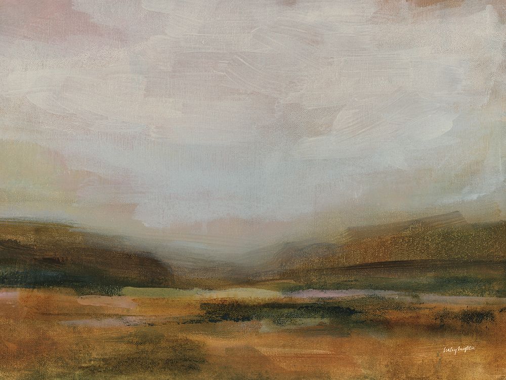 Sun Warmed Horizon II art print by Haley Knighten for $57.95 CAD