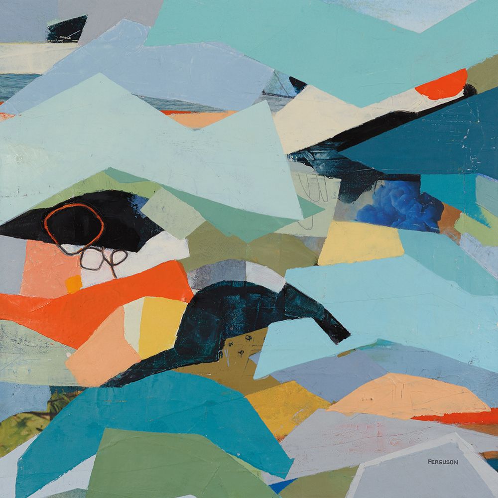 Sharp Edges I art print by Kathy Ferguson for $57.95 CAD