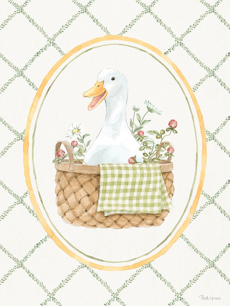 Waddle and Bloom VI art print by Beth Grove for $57.95 CAD
