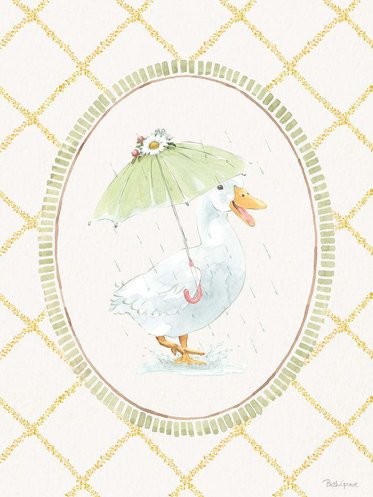 Waddle and Bloom VII art print by Beth Grove for $57.95 CAD