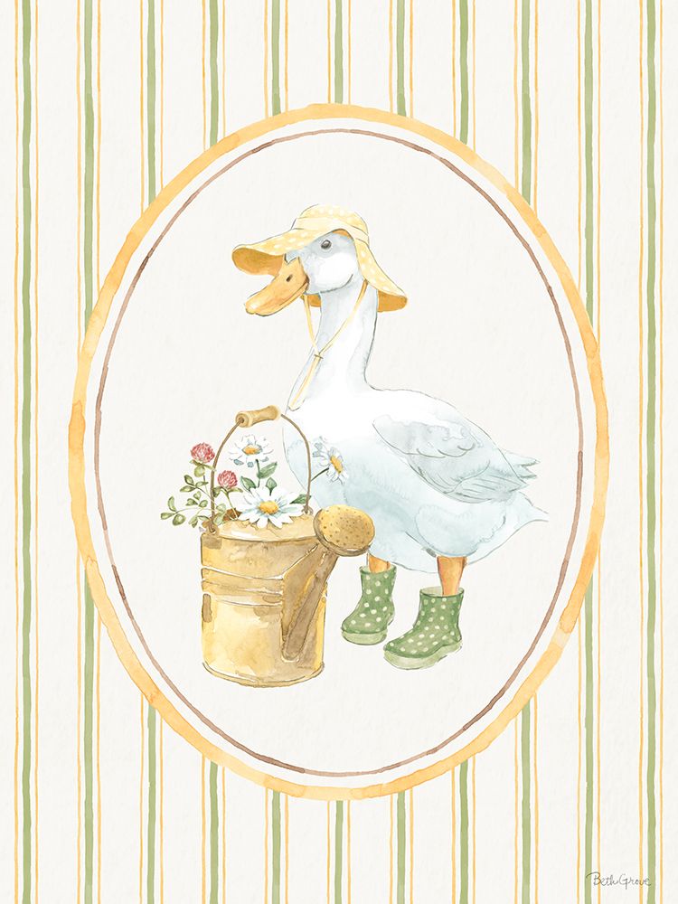 Waddle and Bloom VIII art print by Beth Grove for $57.95 CAD
