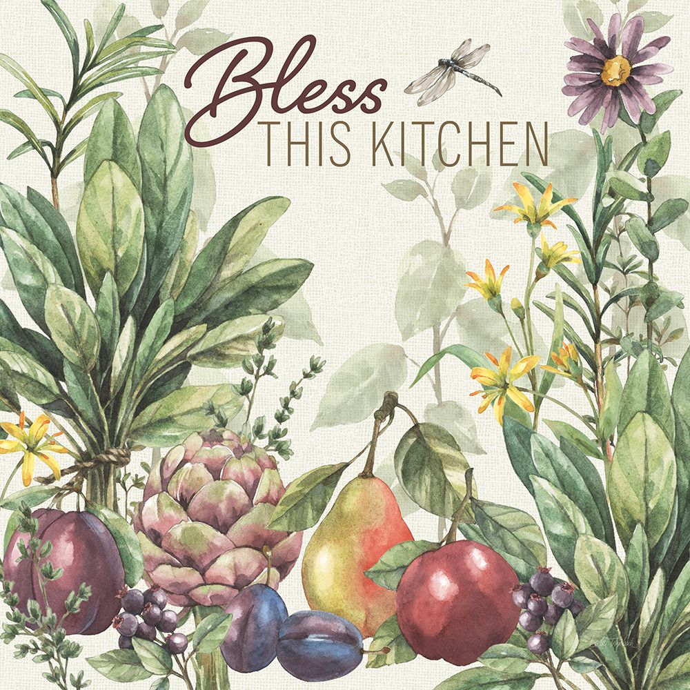 Illustrated Garden II art print by Leslie Trimbach for $57.95 CAD