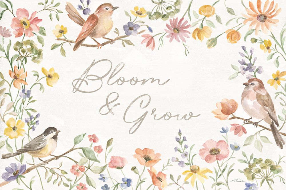 Meadow Song I art print by Silvia Vassileva for $57.95 CAD