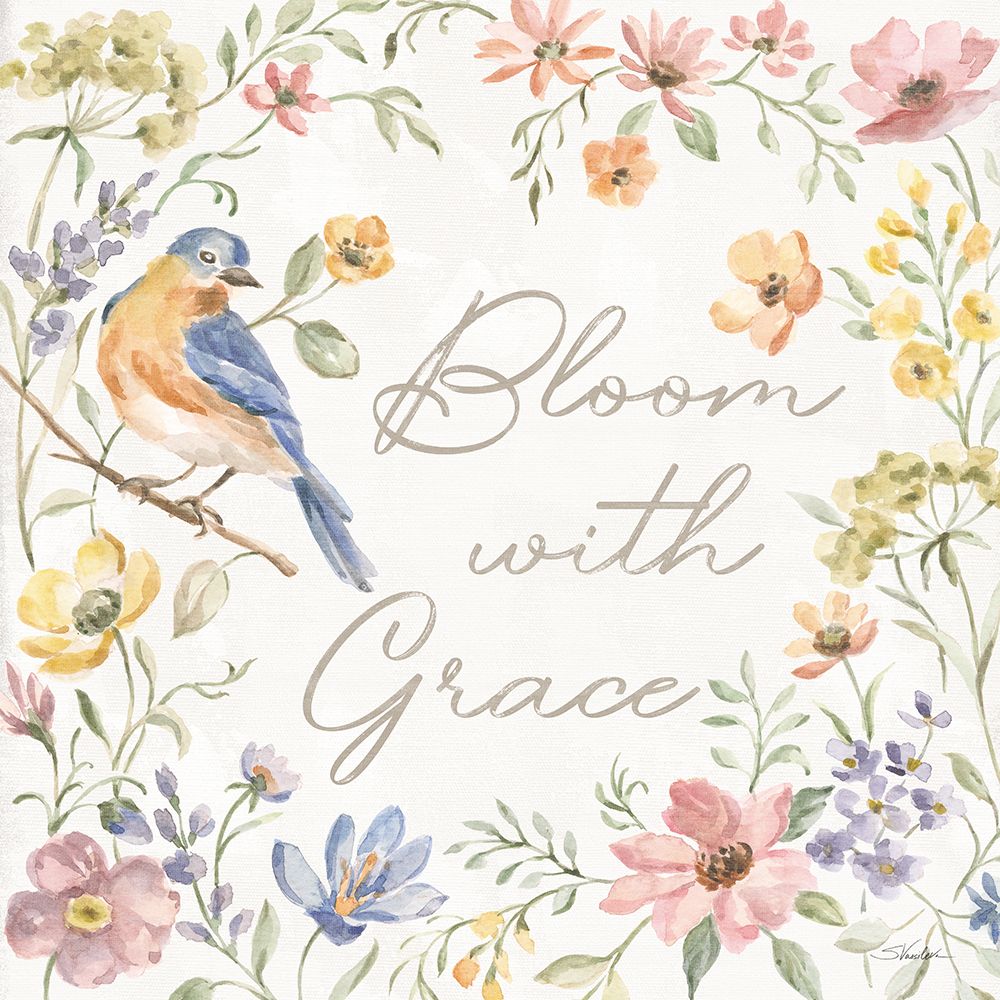 Meadow Song II art print by Silvia Vassileva for $57.95 CAD