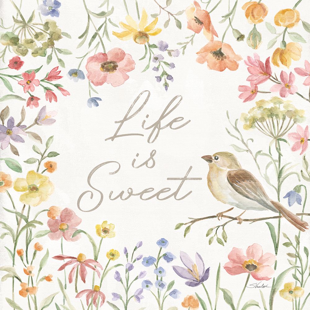 Meadow Song III art print by Silvia Vassileva for $57.95 CAD