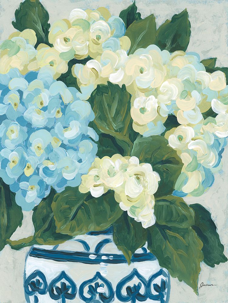 Spring Hydrangea I art print by June Erica Vess for $57.95 CAD