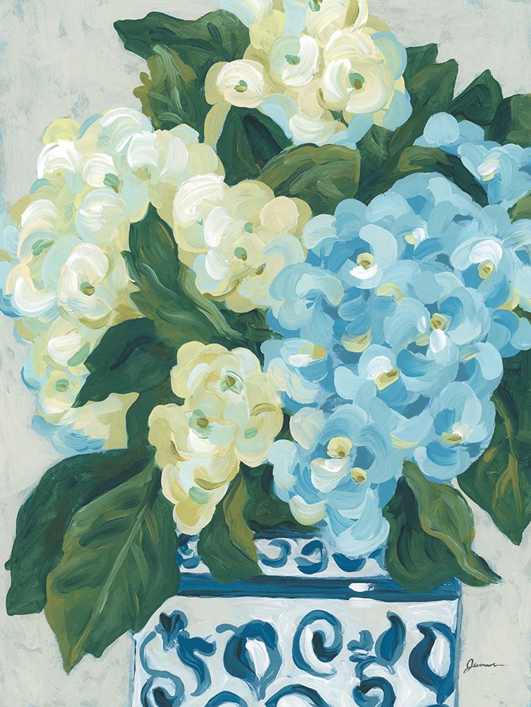 Spring Hydrangea II art print by June Erica Vess for $57.95 CAD
