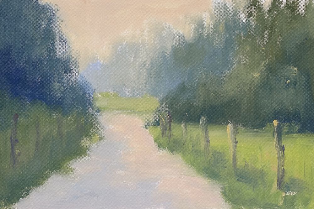 Evening Path art print by Carson Overstreet for $57.95 CAD