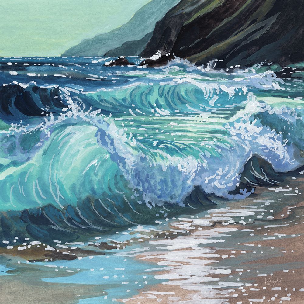 Light Through Crashing Wave art print by Kate Jarvik Birch for $57.95 CAD