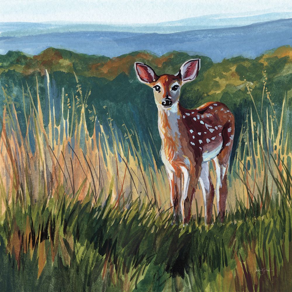 Fawn at Dawn art print by Kate Jarvik Birch for $57.95 CAD
