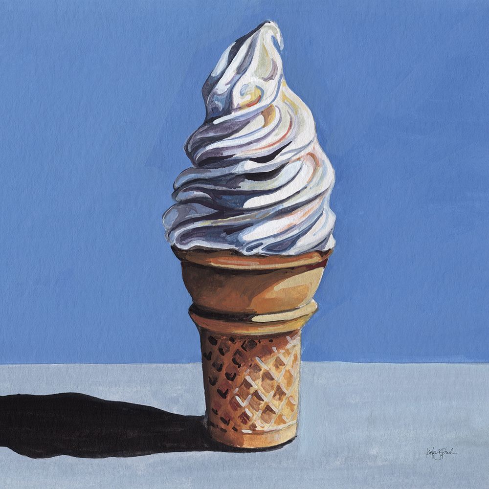 A Perfect Soft Serve art print by Kate Jarvik Birch for $57.95 CAD