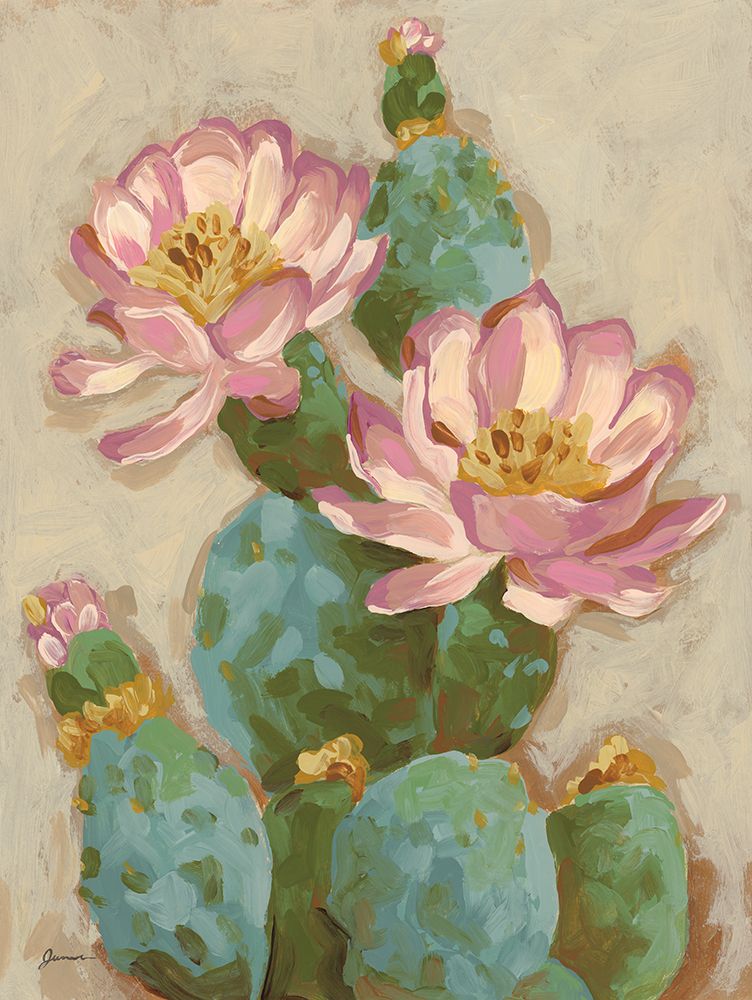 Desert Dusk Cactus II art print by June Erica Vess for $57.95 CAD
