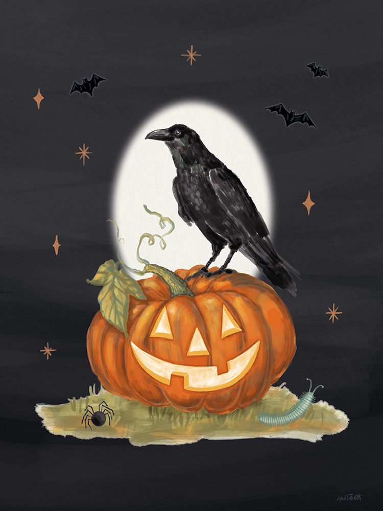 Midnight Mischief IV art print by Anne Tavoletti for $57.95 CAD