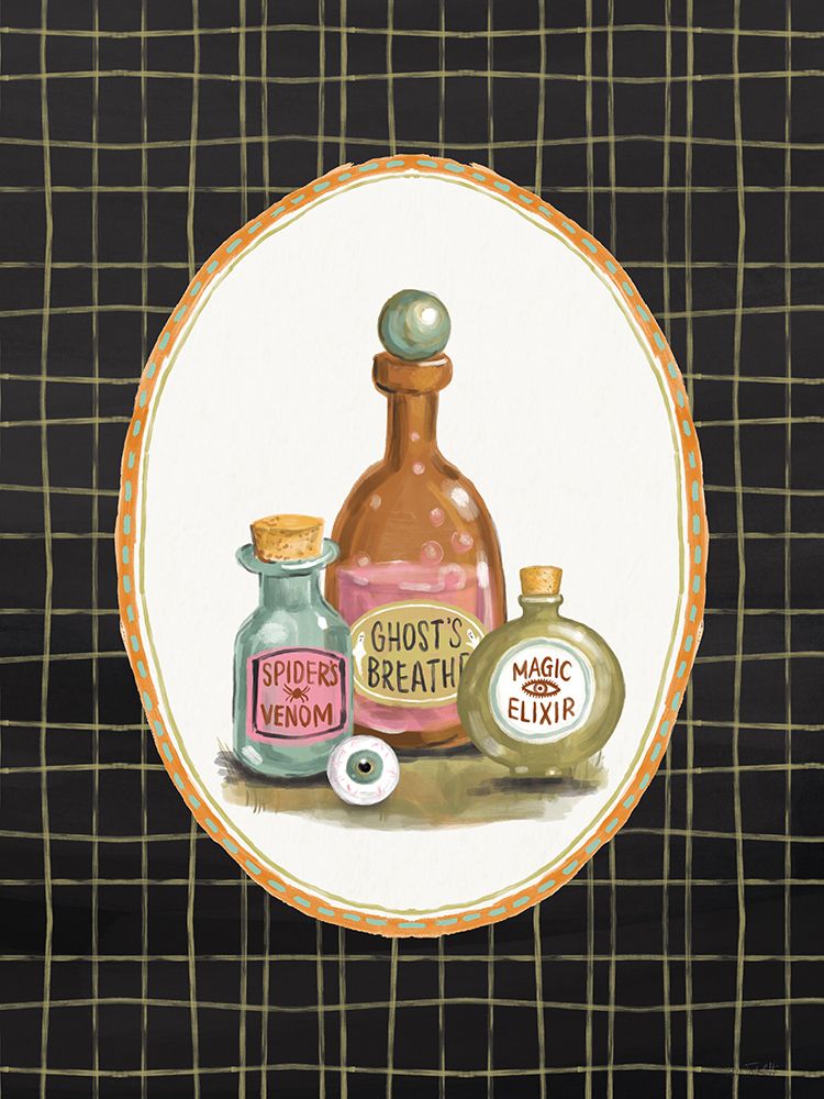 Midnight Mischief XI art print by Anne Tavoletti for $57.95 CAD