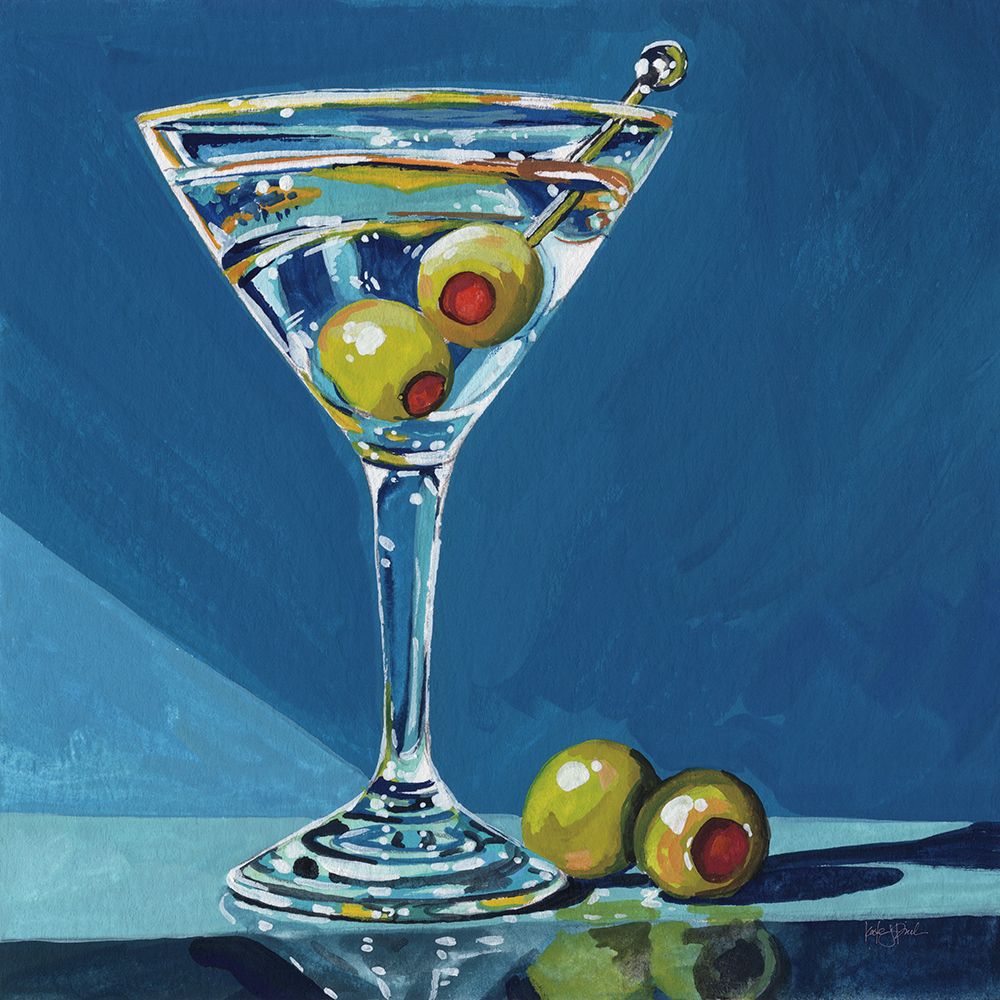 Extra Dirty Martini art print by Kate Jarvik Birch for $57.95 CAD