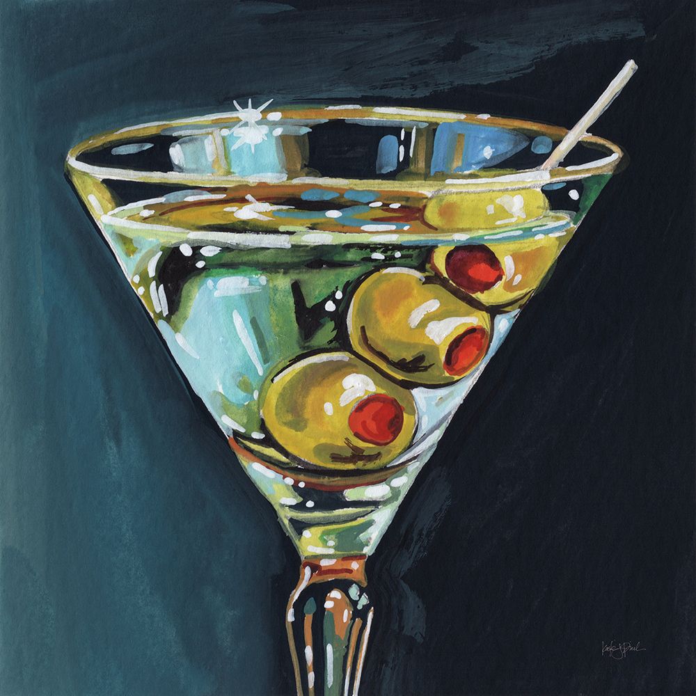 A Most Iconic Cocktail art print by Kate Jarvik Birch for $57.95 CAD
