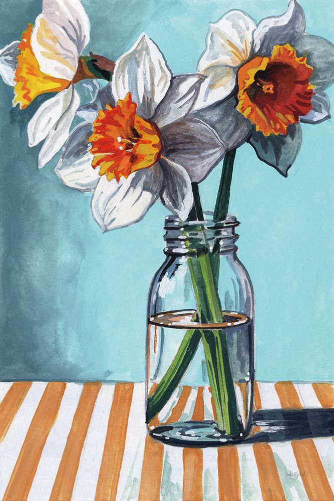 Daffodil Daydream art print by Kate Jarvik Birch for $57.95 CAD