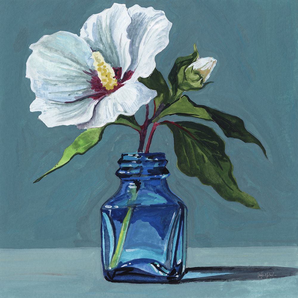 Hybiscus art print by Kate Jarvik Birch for $57.95 CAD