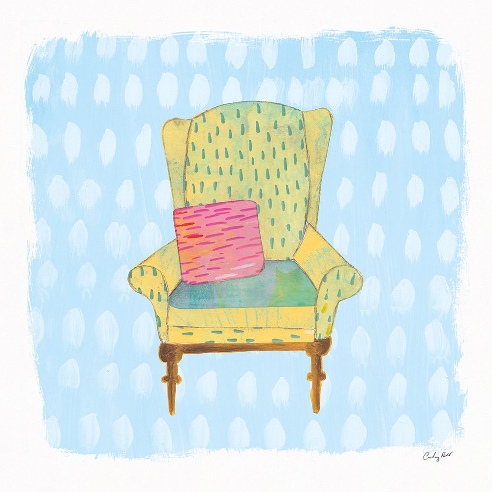 Seated V art print by Courtney Prahl for $57.95 CAD