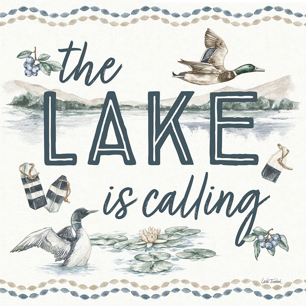 Lakeside V art print by Leslie Trimbach for $57.95 CAD