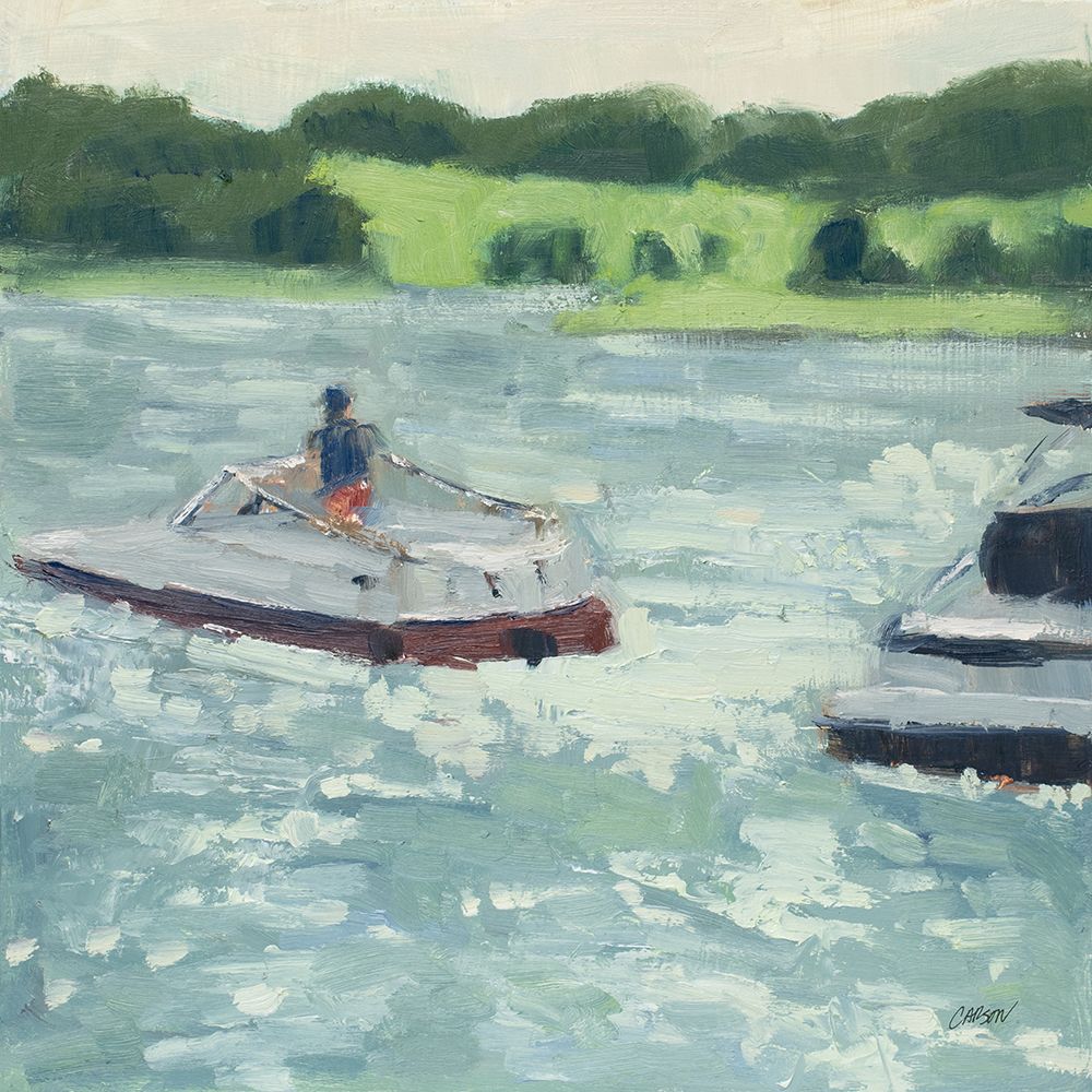 Glistening Lake art print by Carson Overstreet for $57.95 CAD
