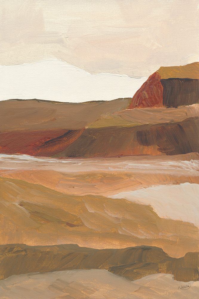 Whispers of Red Earth l art print by Nikita Jariwala for $57.95 CAD