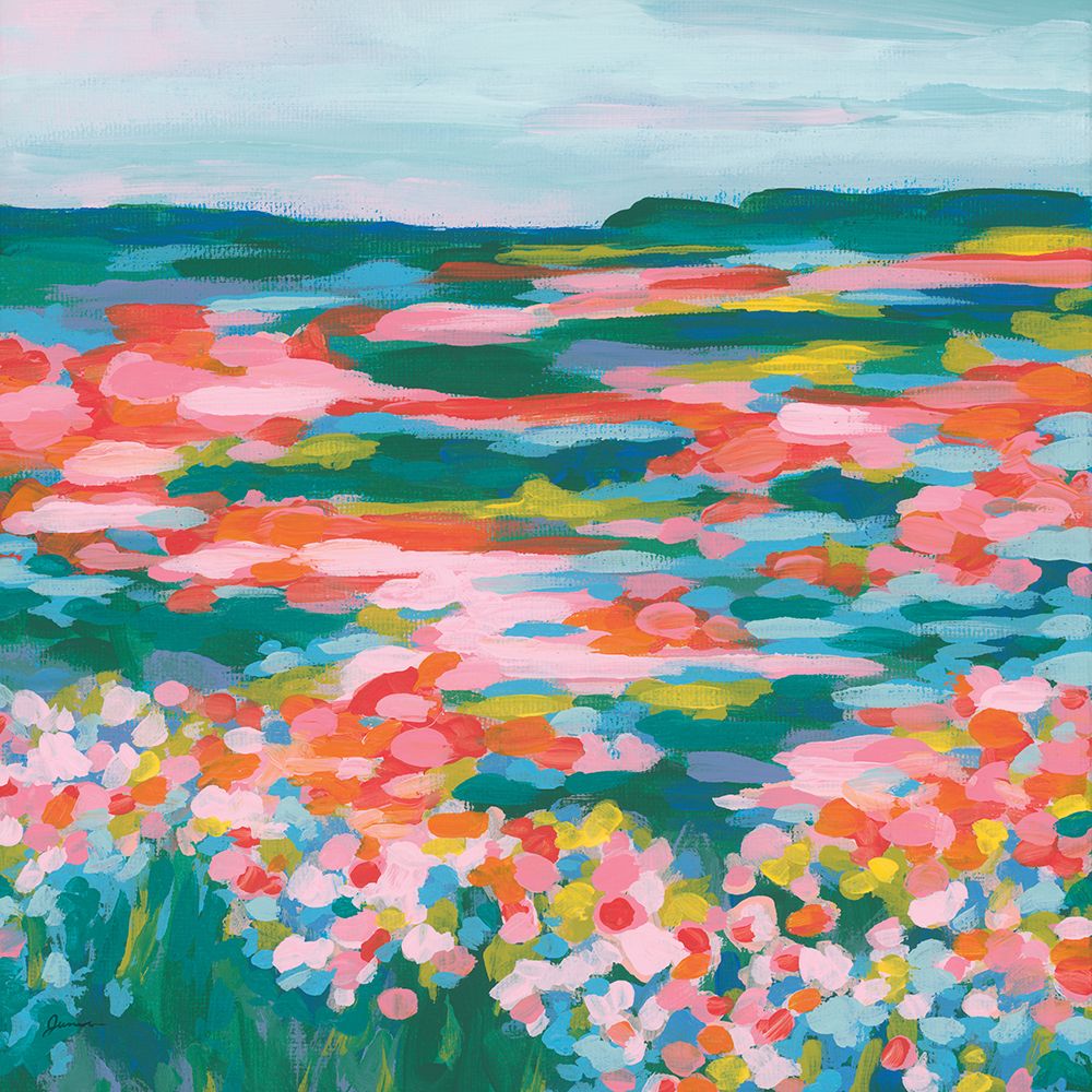 Chromatic Fields II art print by June Erica Vess for $57.95 CAD