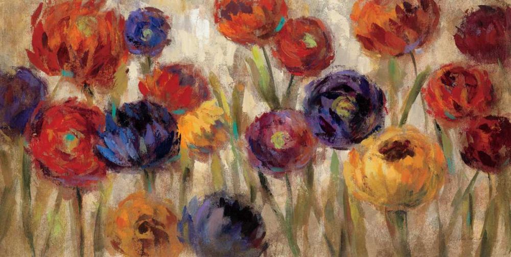 Asters and Mums art print by Silvia Vassileva for $57.95 CAD