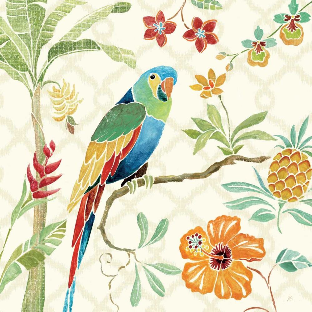 Tropical Paradise I art print by Daphne Brissonnet for $57.95 CAD