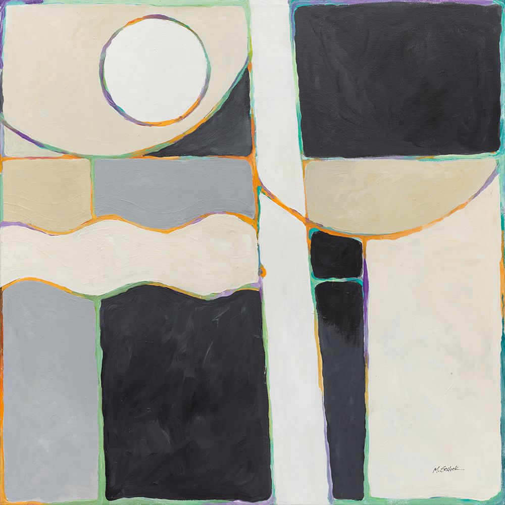 Borrowed Shapes art print by Mike Schick for $57.95 CAD