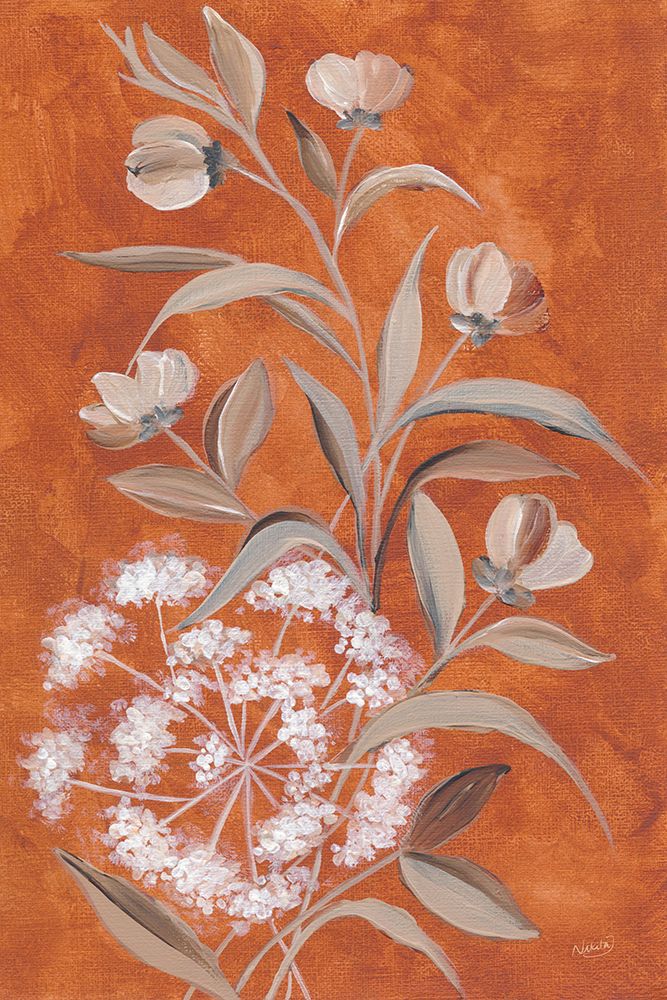 Rusty Bloom art print by Nikita Jariwala for $57.95 CAD