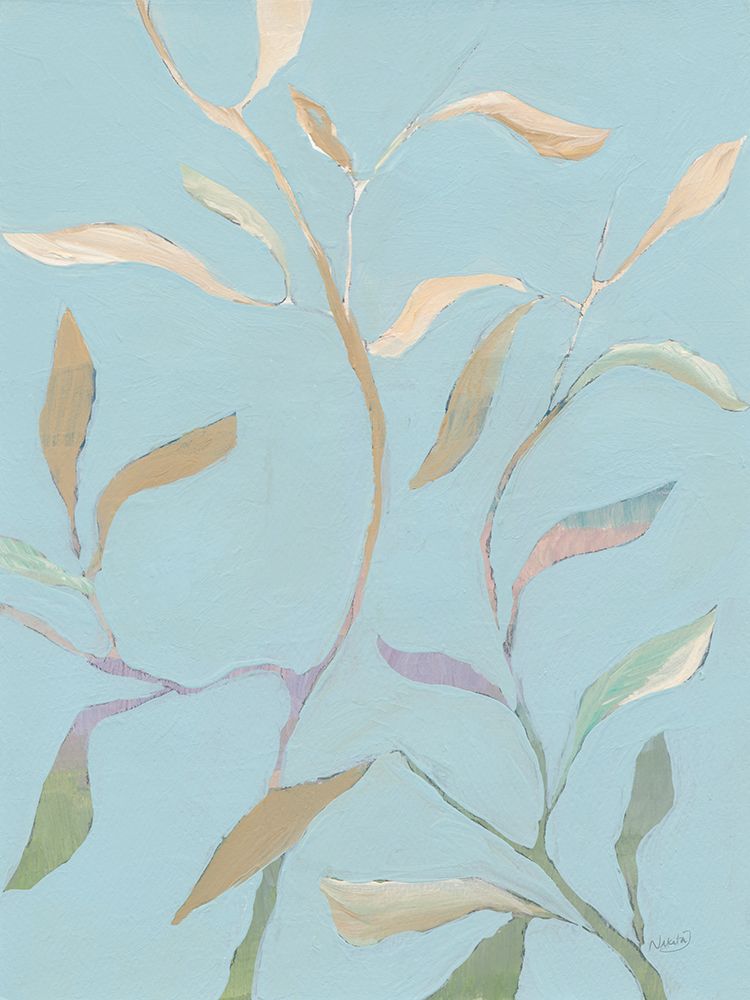 Drifting Leaves lI art print by Nikita Jariwala for $57.95 CAD