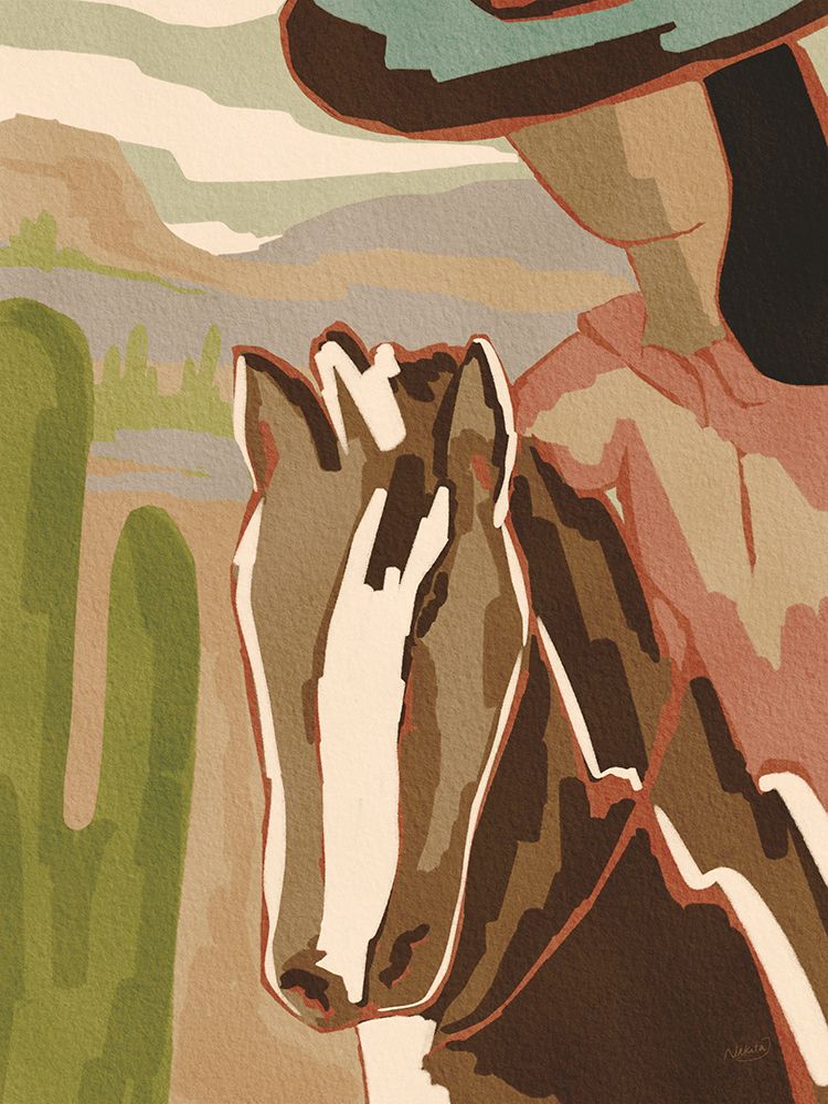 Dusty Rider II art print by Nikita Jariwala for $57.95 CAD