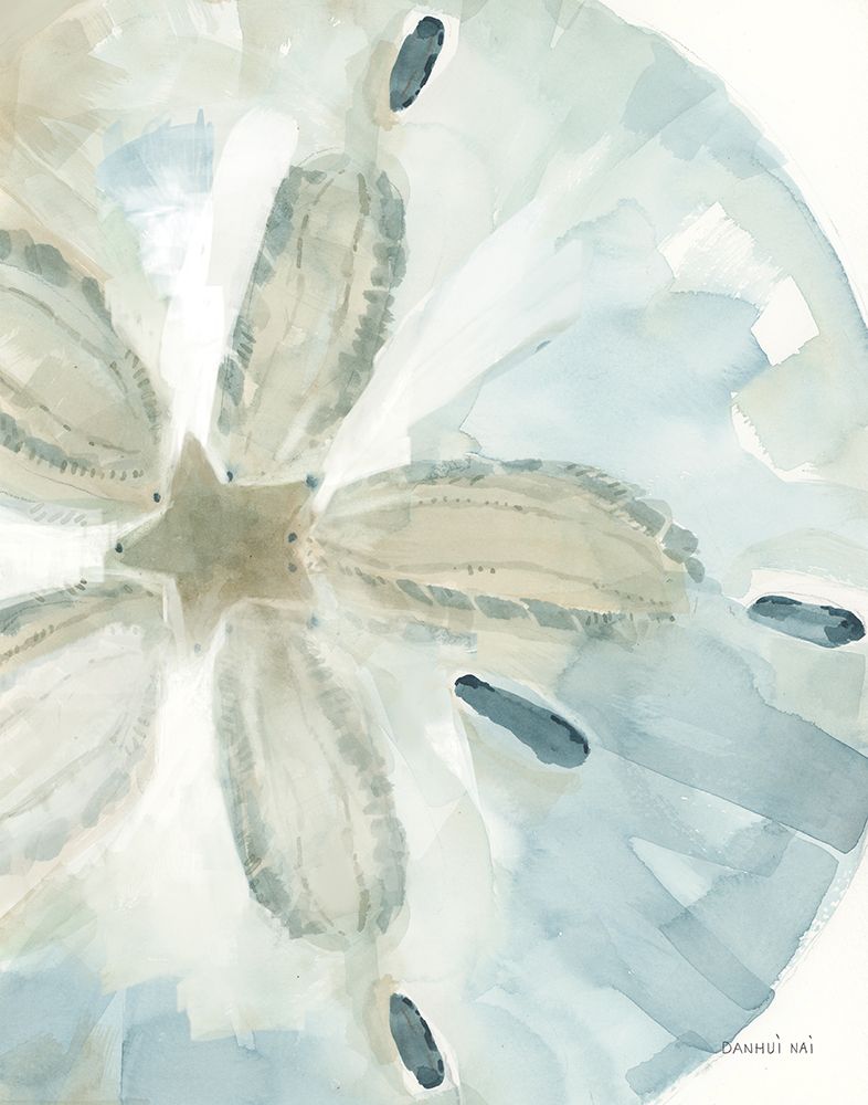 Timeless Sand Dollar art print by Danhui Nai for $57.95 CAD