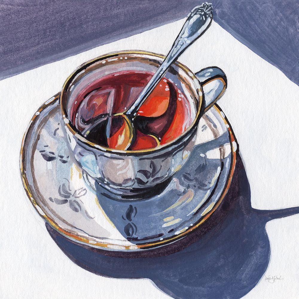 Steeped in Crimson art print by Kate Jarvik Birch for $57.95 CAD
