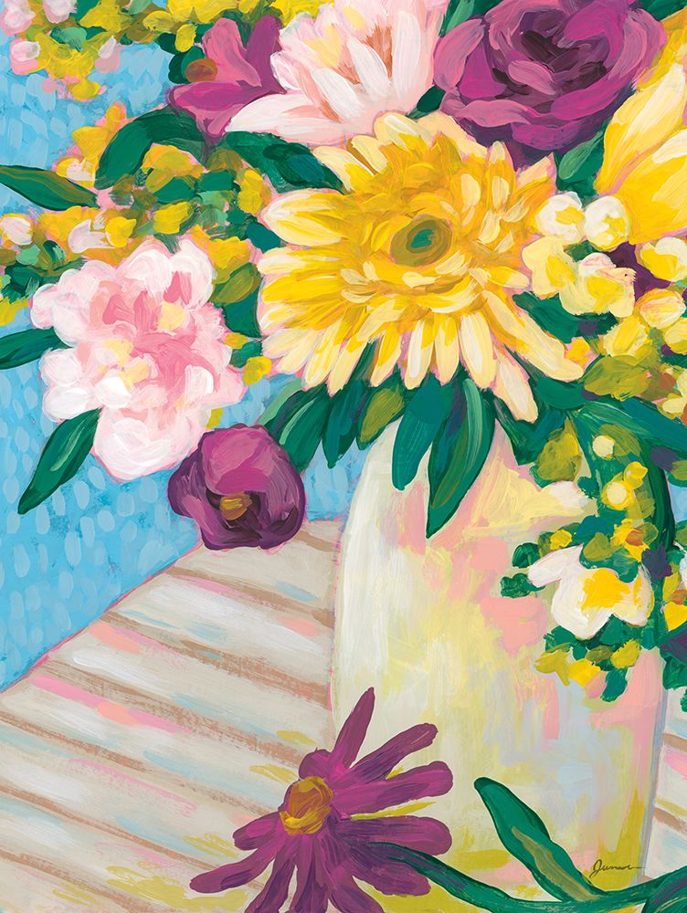 Bright Bouquet II art print by June Erica Vess for $57.95 CAD