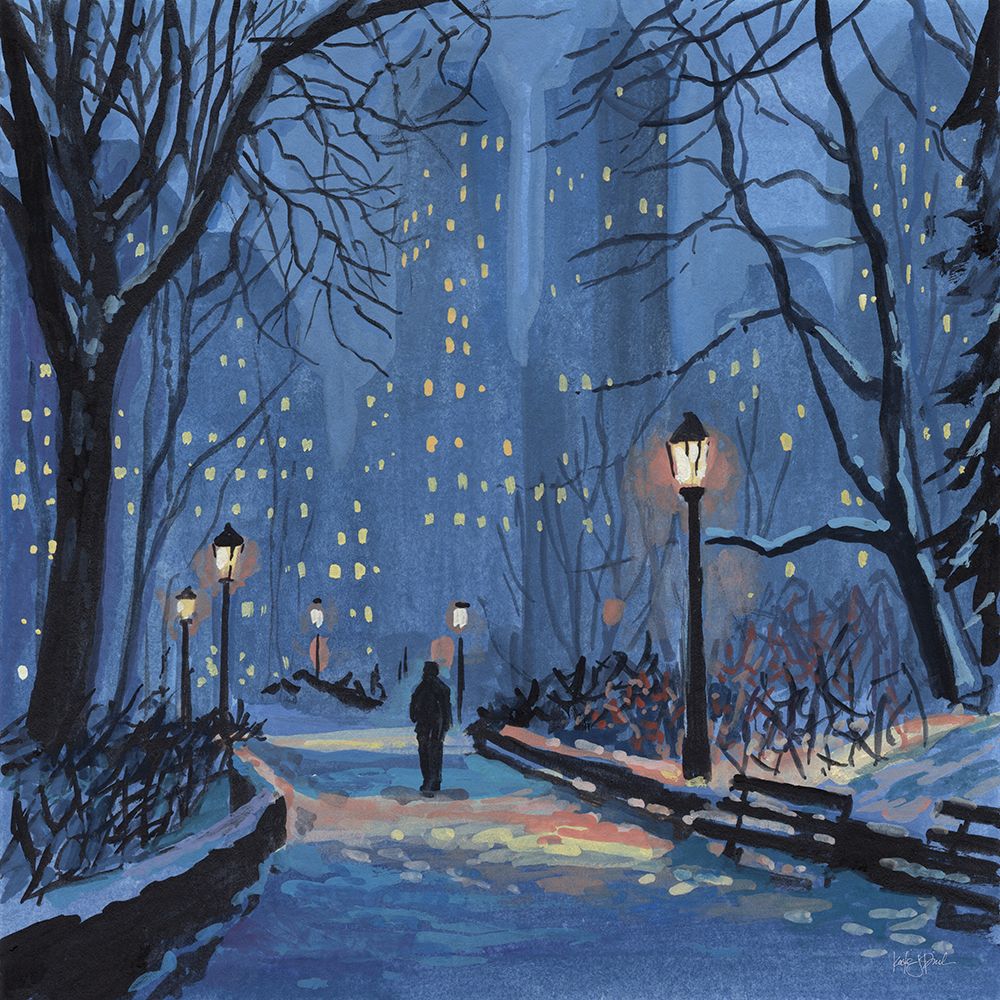Evening Hour Stroll art print by Kate Jarvik Birch for $57.95 CAD