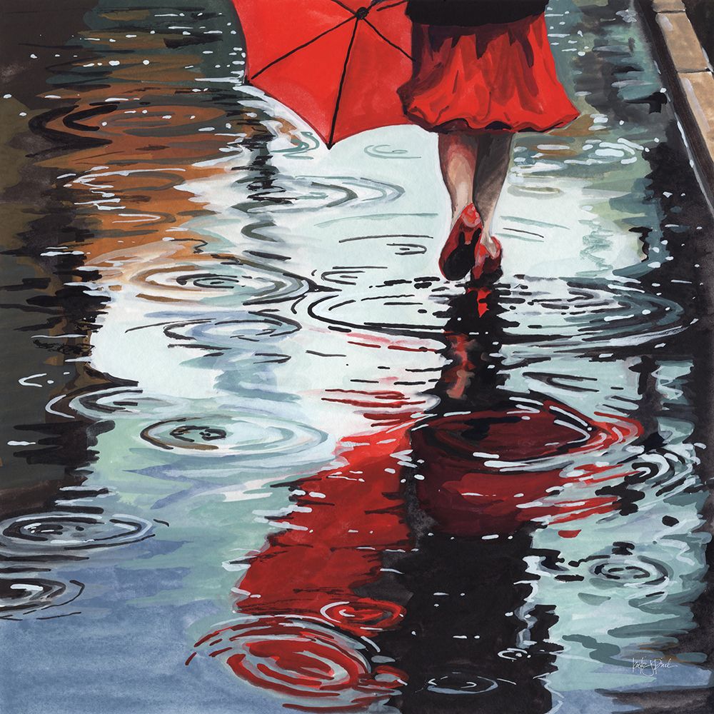 Umbrella After The Storm art print by Kate Jarvik Birch for $57.95 CAD