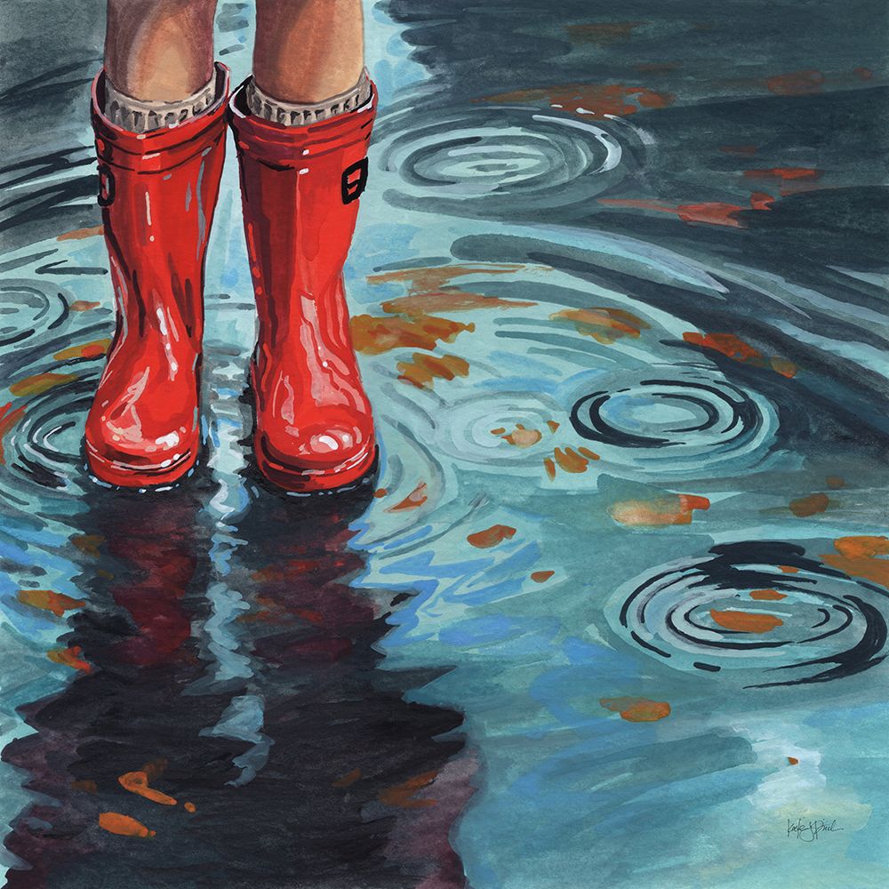 Wellie Season art print by Kate Jarvik Birch for $57.95 CAD