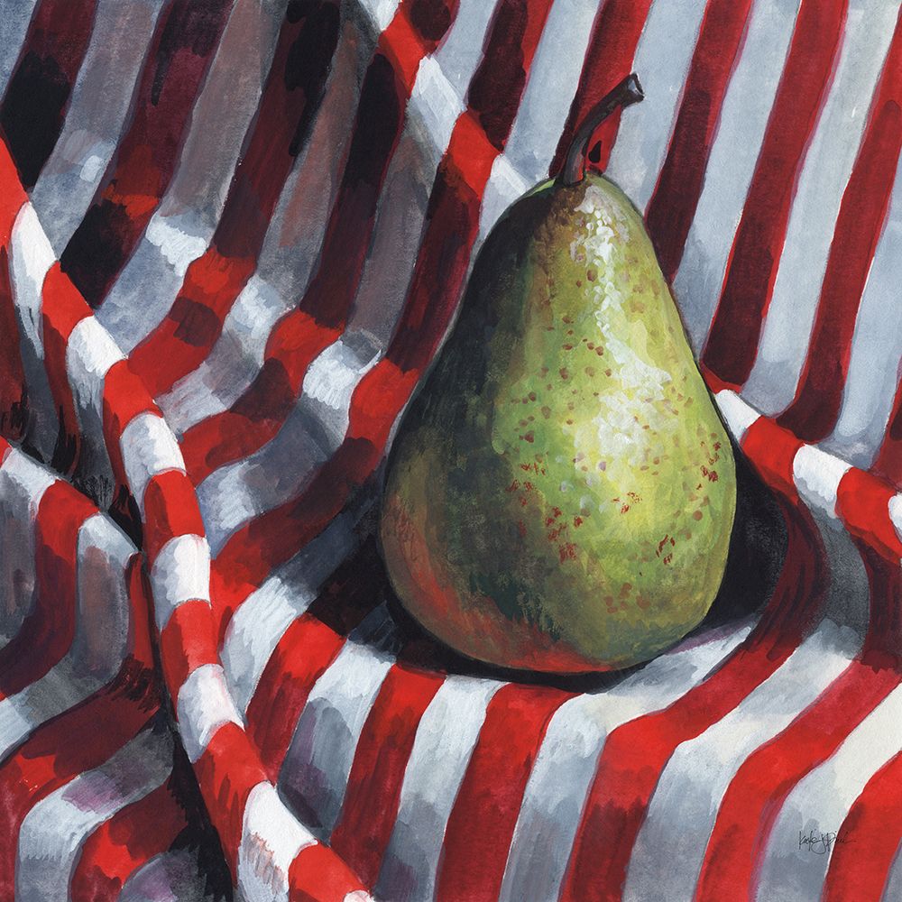 Portrait of A Perfect Pear art print by Kate Jarvik Birch for $57.95 CAD
