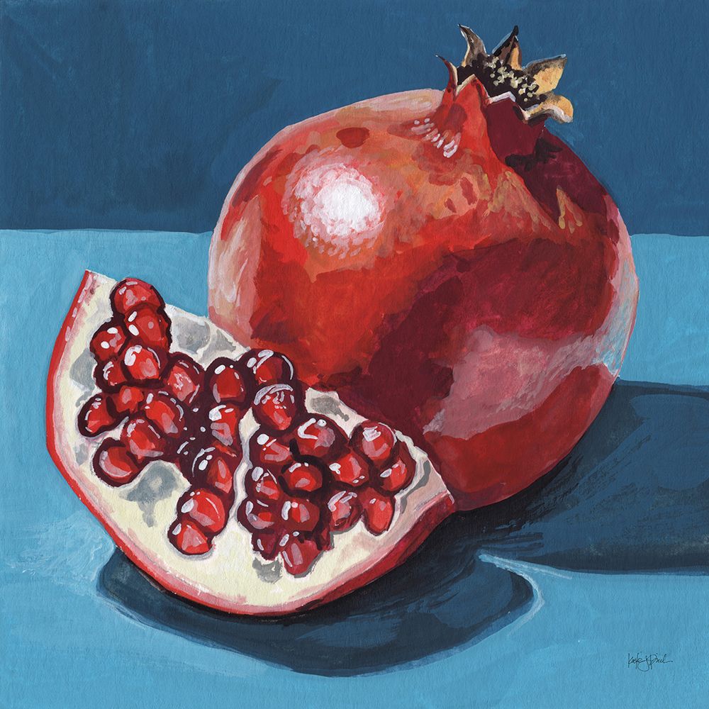 Pomegranate Glow art print by Kate Jarvik Birch for $57.95 CAD